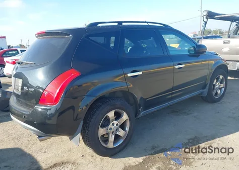 2005 Nissan Murano Sl from USA, damaged, VIN JN8AZ08W55W407341